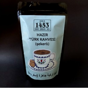 Asırlık 1453 Instant Turkish Coffee with Sugar
