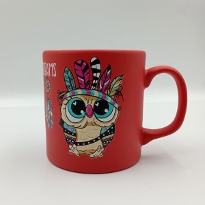 Mug with a Owl Dream Catcher
