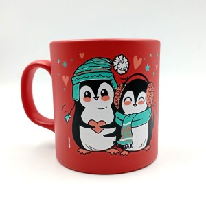 Penguin Mug-Red
