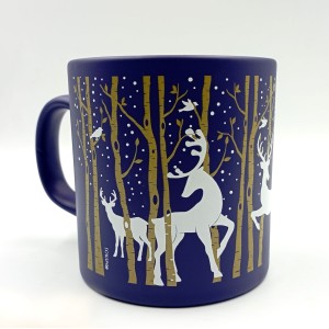 Deer Mug-Blue