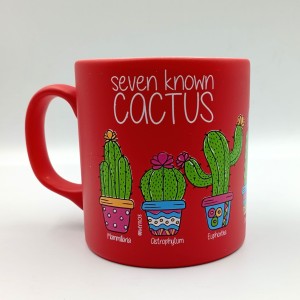 Cactus Mug-Red