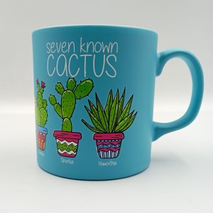 Cactus Mug-Blue