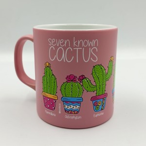 Cactus Mug-Pink