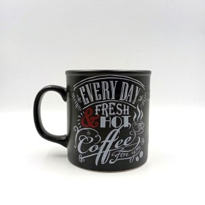 Black Coffee Mug