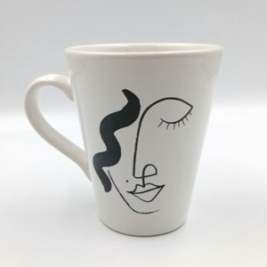 Line Art Woman Mug
