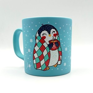 Penguin Mug-Blue