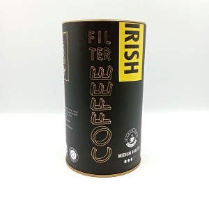 Filter Coffee with Irish Cream  Cylinder
